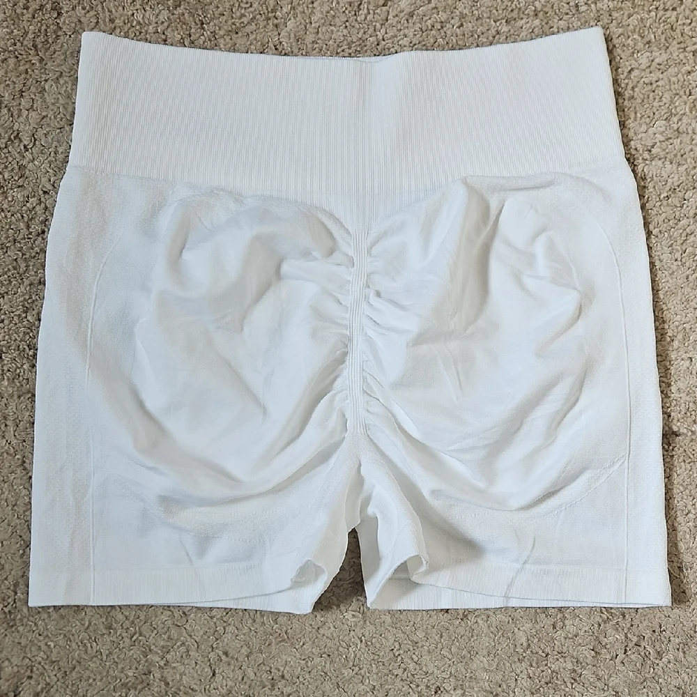 Ipletix Biker Shorts Workout Shorts High Waist Gym Shorts Size XL NWOT - Picture 5 of 7